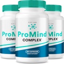 rize labs ProMind Complex Supplement, Organische Speicherunterstützung Formel zur Stärkung des Gehirns verwendet, um Speicher zu erhöhen - Packung von 3(180 Kapseln)
