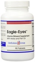 Eagle-Eyes, Optimale Vision Gesundheit mit 500 mg Omega 3 Fischöl, Lutein, Zeaxanthin, Bilberry Fruit Extract, Vitamine A, C, E, Zink, NAC, Taurine, 90 Tabletten