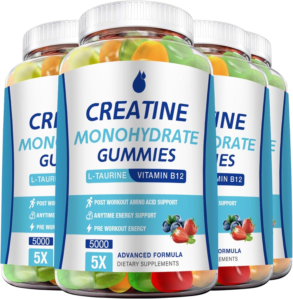 Creatine Gummis für Herren und Damen - Kaugummi