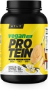 Protéines véganes par HTLT (en poudre de protéines à base de plantes) Mélange de poudre de protéines d'arachides et de riz pour les shakes à haute teneur en protéines et les préparations au four (Beurre d'arachides de Vanilla)