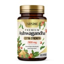 Erbaut von Nature Ashwagandha 2100mg Extra Strength Stress Relief & Stimmung Unterstützung mit schwarzem Pfeffer Extrakt für Max Absorption - Non-GMO, Vegan, Gluten-Free - 60 Kapseln