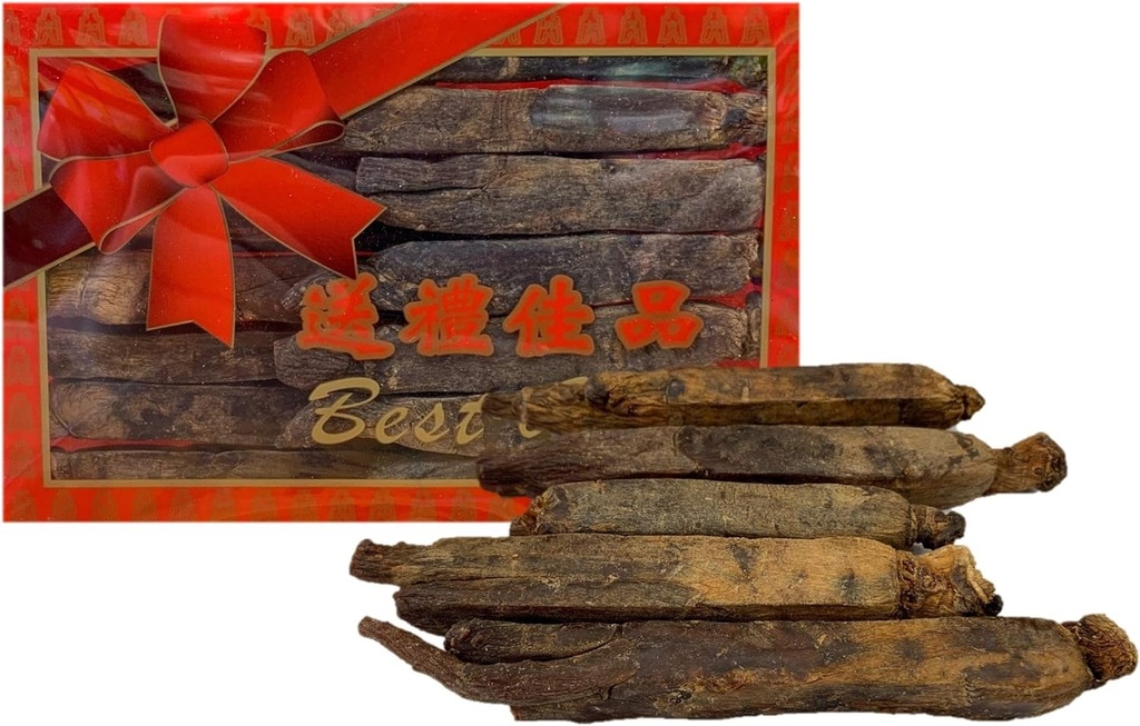 Racine de ginseng rouge séchée Panax, 6 ans de qualité supérieure (Root 8oz.)