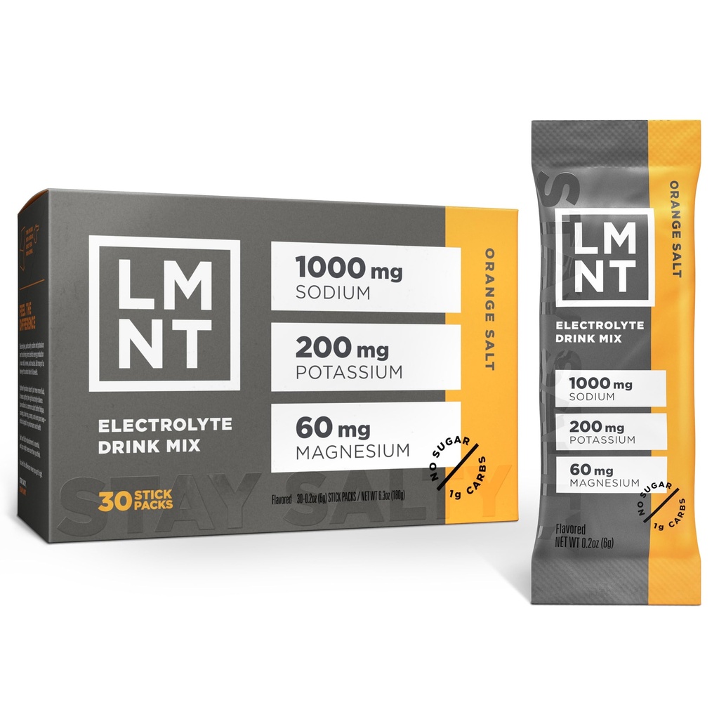 LMNT Zero Sugar Electrolytes - Orange Salt