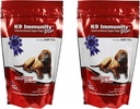 Aloha Medicinals K9 Immunität Plus, Immununterstützung Ergänzung für Hunde über 70 lbs, Organic and Mushroom Enhanced Dog Health Supplies, Paket von 2, 90 Chews