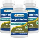 Meilleurs naturels Pregnénolone 30 mg 120 comprimés (120 Nombre (paquet de 3))