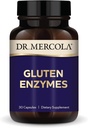 Dr. Mercola Gluten Enzyme, 30 Kapseln, Non-GMO, Glutenfrei, Sojafrei