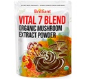 Ellie's beste 7 Pilz-Pulver-Gemisch-Ergänzung - Organic Reishi, Lion's Mane, Chaga, Türkei-Tail, Cordyceps, Maitake & Shiitake - Doppel extrahiert - 16oz / 456...