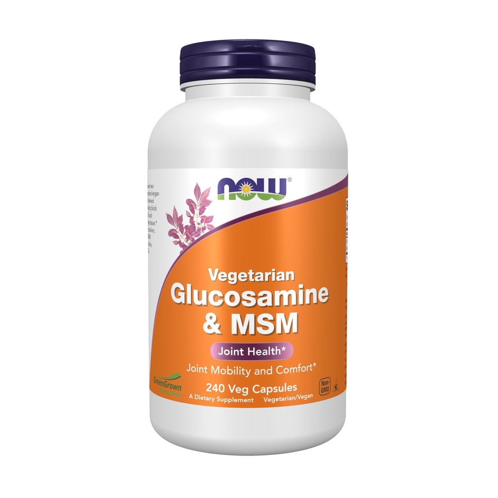JetztFoods Vegetarische Glucosamine & MSM Joint Health 240 Veg Kapseln