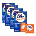 Alka-Seltzer Fizzy Melts, Lösen auf Tongue, kein Wasser benötigt, On-The-Go Diät-Ergänzung Antacid Tablets, für Relief von okzialen Sodbrennen und Säure Verdauung*, Orange Flavor, 64 Graf