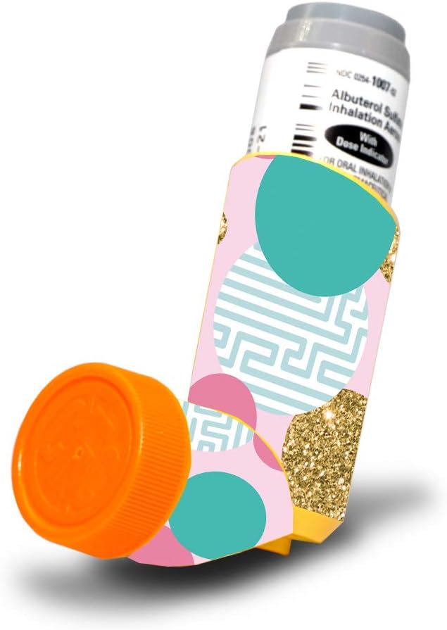 MightySkins Skin für Proventil HFA Asthma Inhaler - Green Stone | Protective, Durable, and Unique Vinyl Decal Wrap Cover | Einfach anzuwenden, entfernen und ändern Styles | Made in USA