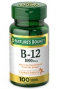 Vitamine B12 de la nature, soutient le métabolisme énergétique, 1000 mcg, 100 comte,.