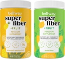 Bellway Super Fiber Powder + Fruit, Sugar Free Organic Psyllium Husk Pulver-Ergänzung für Regularität, Bloating Relief & Gut Health, Non-GMO, Ananas Passion Fruit & Lemon Lime