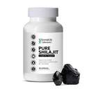 100% reine Shilajit, Bio Himalaya Shilajit für Männer & Frauen, 85+ Trace Minerals Reich an Fulvic Acid Shilajit Ergänzung für Energie & Immunsystem 1000mg 90 Zähler