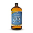 Natural Path Silver Wings Colloidal Silver Liquid - Enhanced Immun Support Supplement - 250ppm (1250mcg) - 32oz