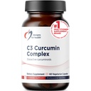 Designs for Health C3 Curcumin Complex - Supplément curcuminoïde hautement biodisponible, 400 mg avec 3 Curcuminoïdes bioactifs - Non-OGM, sans gluten + végétarien (60 capsules)