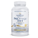 Nordic Naturals ProOmega 3-6-9, Saveur de citron - 120 gels mous -1360 mg Oméga-3 - EPA & DHA avec ajout de GLA - peau saine, cognition, humeur positive - non-OGM - 60 portions
