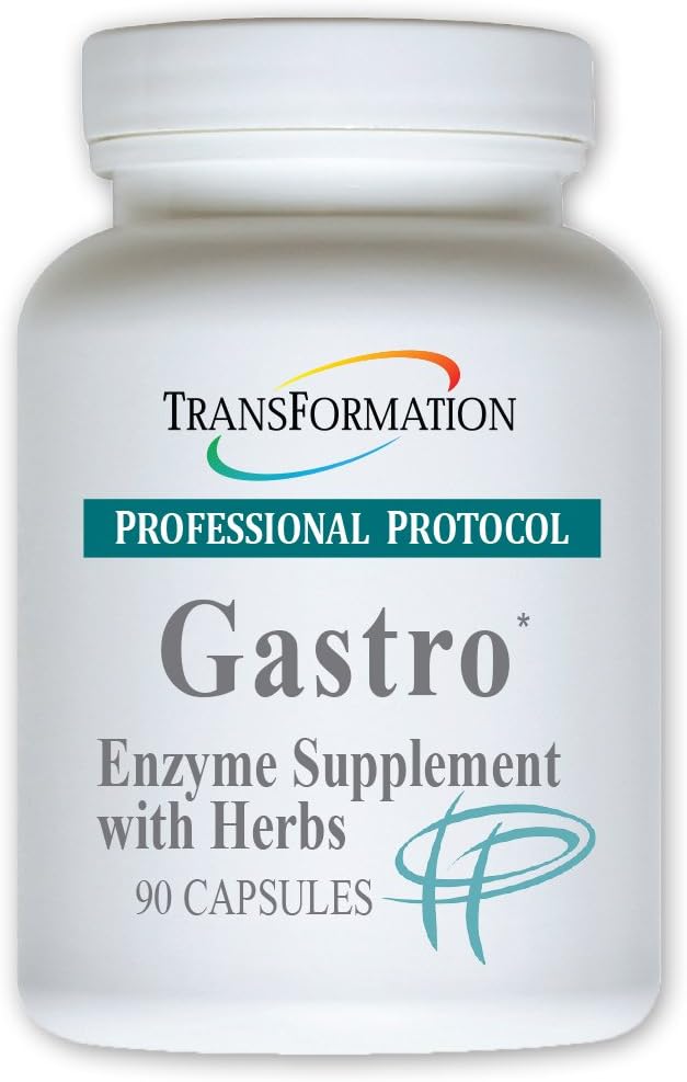 TRANSFORMATION DER GENESIS GOOD GALTH Gastro Enzyme Ergänzung mit Kräutermischung & Vitamin E, Formel zu lindern Gastrointestinale Störungen, Unterstützung für Relief von Sodbrennen, 90 Kapseln