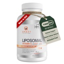 Liposomales Vitamin C 1400mg- 180 Vegan Kapseln- China Kostenlose Inhaltsstoffe, Fett lösliche hohe Absorption VIT C- Unterstützt gesundes Immunsystem & Collagen Booster- Leistungsstarke Antioxidantien-Supplement