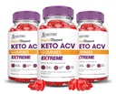 (3 Pack) Rapid Ripped Keto ACV Gummies Extreme 2000MG Rapidripped Keto Gummies Apfelessig mit Granatapfelfettpulver B12 Vegan Non GMO 180 Gummys