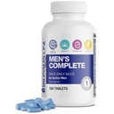Bronson ONE hommes quotidiens Multivitamine multiminérale complète une fois par jour multi pour les hommes actifs, 180 comprimés