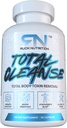 NUTRITION DE RUCK Total Nettoyez la formule de détox avancée pour le soutien digestif, perte de poids, réduction de ballonnement, flush à toxines, stimulation énergétique naturelle - avec le chardon de lait, racine de dandelion - mélange probiotique