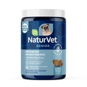 NaturVet Senior Advanced Incontinence Dog Supplement – Hilft die Hundeblasekontrolle, normale Urination – Inklusive synergistischer Mischung aus Botanicals – 120 Ct. Soft Chews