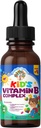 Autistic UpBeat: Kid's Vitamin B Complex | Kid-Friendly Drops | Unlfavored | B1, B2, B3, B6, B7, B9 & Methyl B12 | Gehirnfunktion, Fokus, Metabolismus | Kids B Complex Liquid Drops Supplement