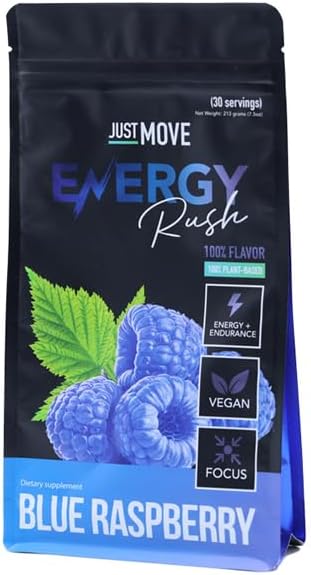 Rush d'énergie framboise bleue - Préentraînement