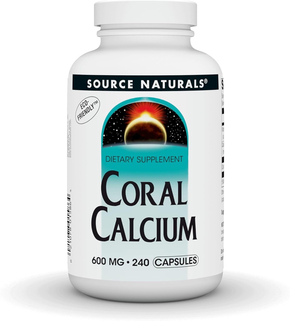 Quelle Naturals Coral Calcium - 600mg - 240 Kapseln