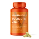 Mt. Angel Vitamine - Zink Quercetin mit Bromelain Supplement – Immununterstützung & Respiratorische Gesundheit - Quercetin 500mg Kapseln | Zink 50mg | Vitamin C Kapseln | Immune Booster für Erwachsene - 300ct.
