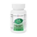 GeriCare Multivitamine unique quotidienne avec comprimés de fer, 100 Nombre (paquet de 1)