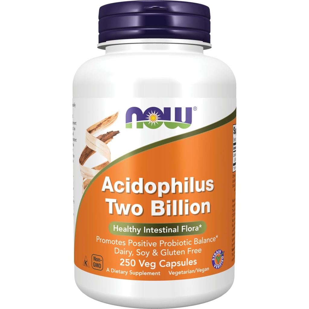 Maintenant Aliments Acidophilus 2 Million 250 Caps