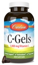 Carlson - C-Gels, 1000mg, Vitamine C Softgels, Soutien immunitaire et santé cardiaque, Vitamine C Softgels, Antioxydant, Supplément vitamine C, 250 Softgels