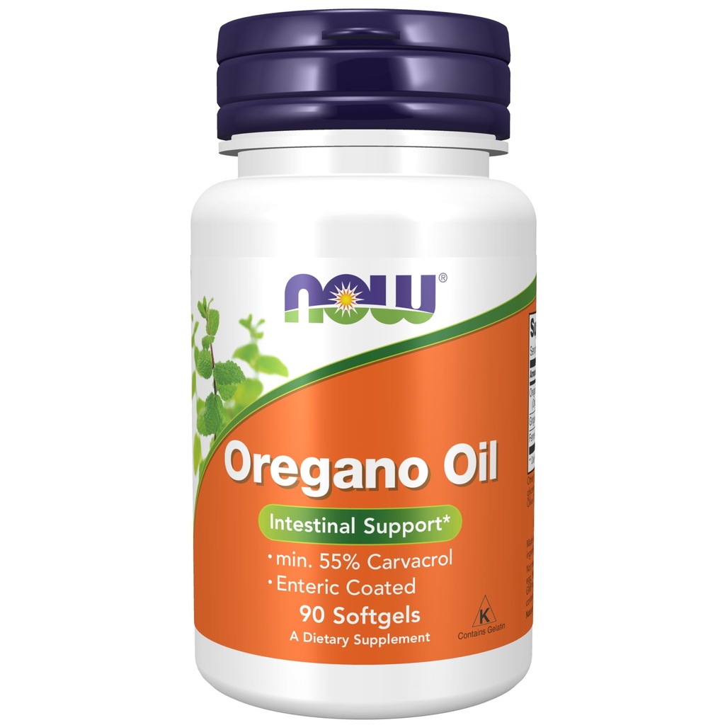 JETZT Nahrungsergänzungsmittel, Oregano Öl mit Ginger und Fennel Öl, Enteric Coated, 90 Softgels