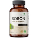 Futurebiotics Boron 3mg, Végétarien, Non-OGM, Chelaté pour Absorption, 250 comprimés
