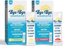 Detox Drink Mix w/Electrolytes - für Bloating, Recovery, Fatigue, Brain Fog - Probiotics, Lion’s Mane, Milk Thistle - Zero Sugar Variety Pack - 20 Pack