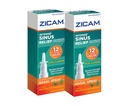 Zicam Intense Sinus Relief No-Drip Flüssiges Nasenspray mit Kühlen Menthol & Eucalyptus, 0,5 Unze (Pack von 2)