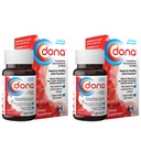 Dona Crystalline Glucosamine Sulfat, 750 Mg, Joint Supplement Pills für Knie Comfort & Joint Health Support, 750 Mg, 60 Count (2 Pack).