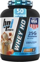 BPI Sports Whey HD Ultra Premium Protein Powder Isolate | Workout Whey Powder für Männer & Frauen für Muskelgewebe Gewinn | Milk Protein Konzentrate | Chocolate Cookie/ Vanilla Caramel, 4.07 Pfund