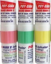 POY-SIAN Mark II Menthol Aromatherapie Nasal Inhalator, Natürliche Kräutermedizin mit kühlenden ätherischen Ölen Poysian (Pack mit 3)