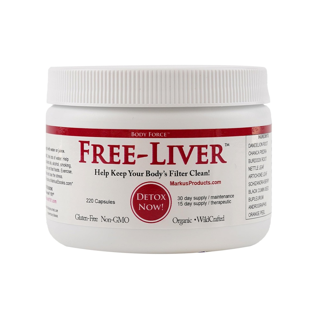 Body Force Liver Formula Capsules von Markus