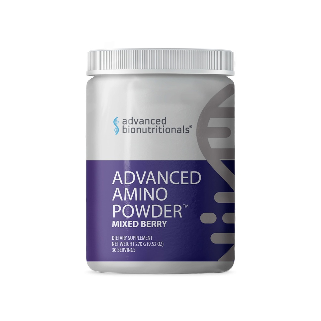 Advanced Bionutritionals – Advanced Amino Powder, Amino Acid Supplement, Build Muscle, Post Workout Recovery, Energy,Non-GMO, Glutenfrei, Dairy Free, Vegan (30 Servierungen)