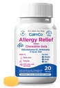 CalmCo Adult Allergy Relief Bites Gummy avec Diphénhydramine - Antihistamine à chips pour éternuements, nez runny et yeux démangeaisons, médecine d'allergie nocturne pour les 12 ans et plus, Flaveur de fruits fantasy, 20 comtes