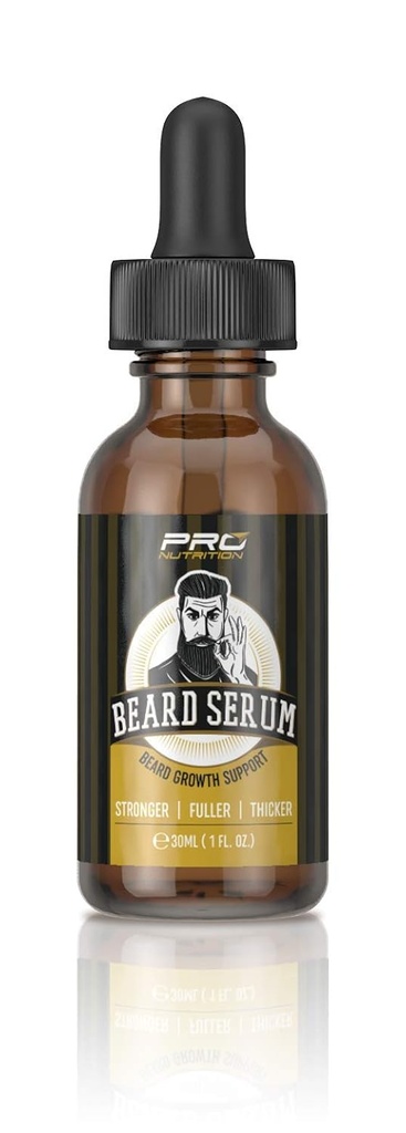 Bart-Wachstum Serum- Stimuliert & Repariert neues Schaumwachstum. Wachsen Sie stärker, Thicker, Fuller, Länger, gesünder Bart & Schnurrhaar.