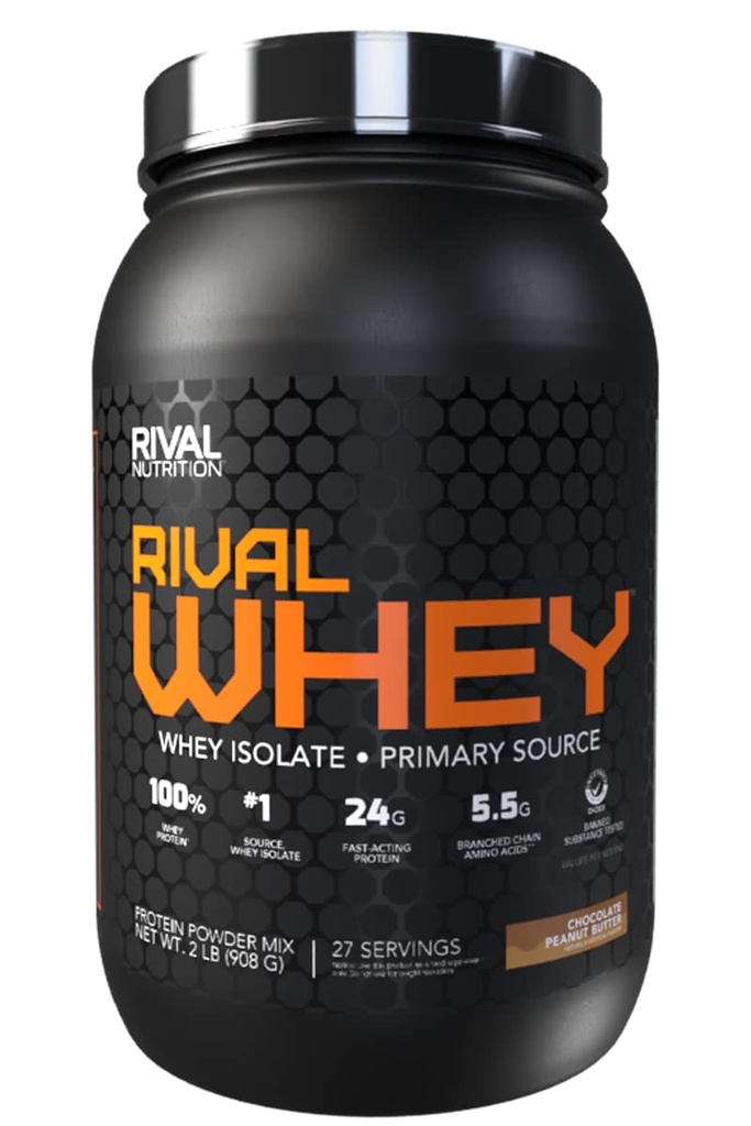 Rival Whey beurre d'arachide au chocolat 2lb