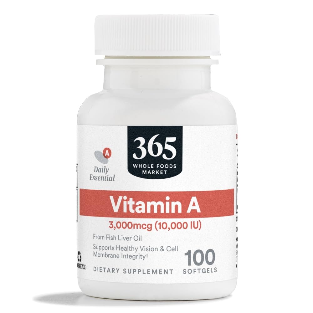 365 von Whole Foods Market, Vitamin A 10.000 IU, 100 CT