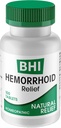 BHI Natural Hemorrhoid Relief lindert Brennen, Schwellen, Juckreiz, Rectal Pain & Discomfort 8 Maximum Strength Homeopathic Active Ingredients Ease von The Inside for Women & Men - 100 Tabletten