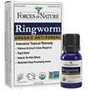 Kräfte der Natur Ringwurm-Behandlung für Menschen, Organische Homöopathie, 0.37 Fl Oz, Antifungal Multi-Symptom-Relief von juckenden, rot & Irritated Haut verbunden mit Ringworm, Non GMO