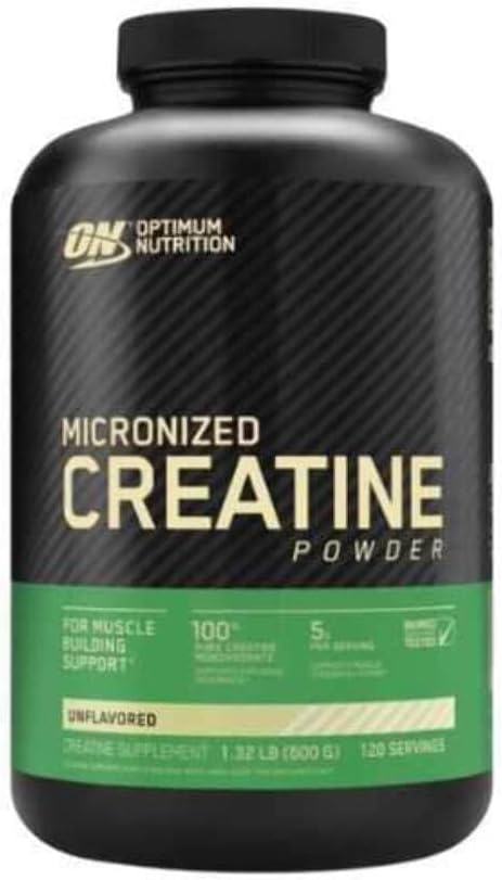 Alimentation optimale Poudre de créatine, non aromatisée, 600 grammes